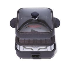 Nồi Lẩu Điện Đa Năng Tiger Queen 2 Trong 1 SQ-2200 - Dung Tích 4.0L, Chức Năng Nấu Đa Dạng, Chống Dính, Tiết Kiệm Điện