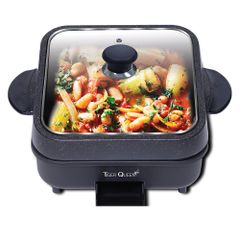 Nồi Lẩu Điện Đa Năng Tiger Queen 2 Trong 1 SQ-2200 - Dung Tích 4.0L, Chức Năng Nấu Đa Dạng, Chống Dính, Tiết Kiệm Điện