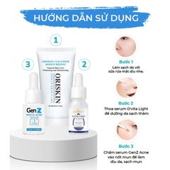 Serum Hỗ trợ Giảm Mụn Oriskin GenZ White Acne Serum