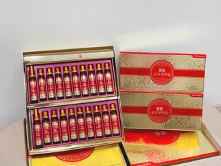 Tinh Chất Đông Trùng Hạ Thảo Kwangdong Gold - Hỗ Trợ Bồi Bổ Sức Khỏe - Hộp 60 Ống X 20ml, Nguồn Dinh Dưỡng Từ Thiên Nhiên