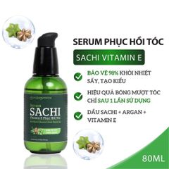 Serum Dưỡng Tóc Sachi Vitamin E Milaganics 80ml (chai)