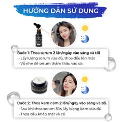 Kem Melasma White Perfect 30g và Serum Oriskin Brightening Serum 20ml