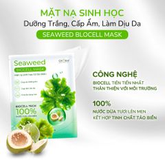 Mặt Nạ Dưỡng Trắng Sinh Học Eeweed E Blocell Mask OriSkin 25ml - Giúp Da Mịn Màng, Hỗ Trợ Làm Dịu Da Tổn Thương