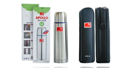 Bình Giữ Nhiệt Lưỡng Tính Apollo AP-800 780ml - Thiết Kế Sang Trọng, Khóa Tự Động, Giữ Nóng 24h, Dễ Vệ Sinh, Túi Xách Kèm Theo