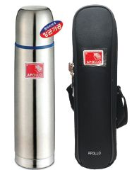 Bình Giữ Nhiệt Lưỡng Tính Apollo AP-800 780ml - Thiết Kế Sang Trọng, Khóa Tự Động, Giữ Nóng 24h, Dễ Vệ Sinh, Túi Xách Kèm Theo