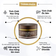 Kem Hỗ Trợ Ngừa Nám Tàn Nhang Oriskin Melasma Whitening Cream 20g