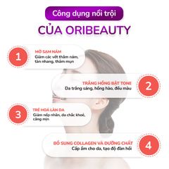 Viên Uống Hỗ Trợ Trắng Da Mờ Nám Và Tàn Nhang Oriskin Oribeauty