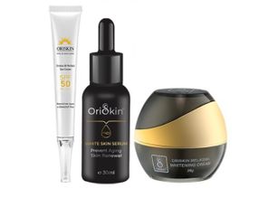 Bộ 3 kem chống nắng, serum dưỡng trắng, kem dưỡng trắng Oriskin