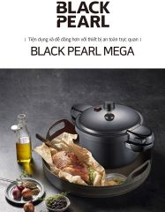 Nồi Áp Suất Nhôm PoongNyun 3.4L BMPC-06 Black Pearl Mega