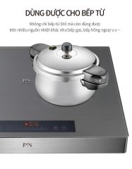 Nồi Áp Suất Inox 3 Lớp PoongNyun HNHPC-06 (IH) 3.5L - Nấu Nhanh Hầm Luộc Kho Chất Lượng Hàn Quốc