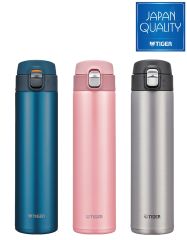 Bình giữ nhiệt Tiger MMJ-A601 600ml - Bình lưỡng tính nắp bật, sang trọng, công nghệ Blasting chống bám bẩn, tiện lợi cho văn phòng và du lịch
