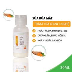 Sữa Rửa Mặt Tràm Trà Nano Nghệ Milaganics
