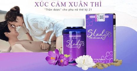 Viên Uống Slady Lotus Cân Bằng Nội Tiết Tố Nữ - Hỗ Trợ Sức Khỏe, Giảm Stress, Tăng Cường Sinh Lý và Cải Thiện Giấc Ngủ