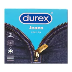 Bao Cao Su Durex Jeans Easy On Nhiều Chất Bôi Trơn Combo 3