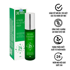 Xịt thơm cơ thể COCAYHOALA  giảm mồ hôi lên đến 24h - 30ml