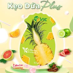 Kẹo dứa Plus giảm cân VIC organic, hỗ trợ giảm mỡ