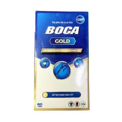 Viên Uống Boca Gold - Hỗ Trợ Giảm Đau Nhức Xương Khớp | Lọ 60 Viên