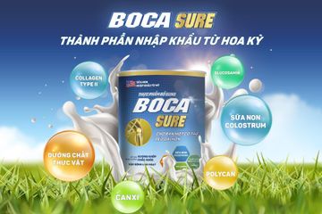 Sữa Non Boca Sure Hỗ Trợ Tăng Cường Sức Khỏe Xương Khớp