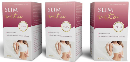 Viên Uống Slim Vita Plus | Hỗ Trợ Giảm Cân | Hộp 30 Viên