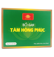 Viên uống Bổ Gan Tâm Hồng Phúc - Hỗ trợ thanh nhiệt, giải độc, tăng cường chức năng gan từ thiên nhiên, 100% chiết xuất an toàn sức khỏe