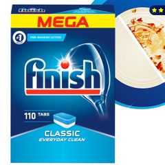 Hộp 110 viên rửa bát Finish Classic Dishwasher Tablets QT0337