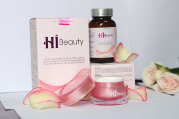 Viên Uống & Kem Bôi Hi Beauty - Hỗ Trợ Làm Trắng Da, Giảm Nám, Chống Lão Hóa - Sản Phẩm Dưỡng Da Từ Thiên Nhiên