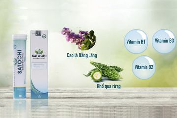 Viên Sủi Satochi Hỗ Trợ Ổn Định Đường Huyết