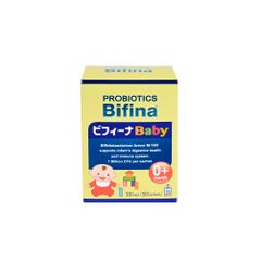 Men vi sinh cho trẻ Bifina Baby Nhật Bản- Hộp 30 gói
