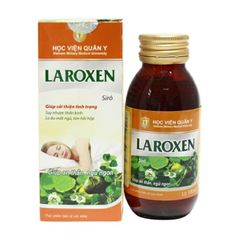 Siro Laroxen Học viện Quân Y 100ml - Hỗ Trợ Giấc Ngủ Ngon và Sâu Giấc cho Người Lớn và Trẻ Nhỏ, An Thần và Giảm Lo Âu