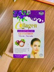 Collagen Măng Cụt Đậu Biếc Zenpali - Hộp 30 Gói