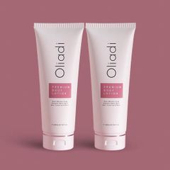Kem Body Oliadi Dưỡng Trắng Toàn Thân 200ml - Công Nghệ Hạt Nano Phân Tử, Giúp Da Trắng Hồng Rạng Rỡ, Cấp Ẩm và Bảo Vệ Da.