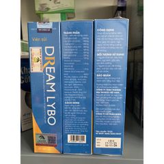 Viên Sủi Dream Lybo (Tuýp 20 viên) - Hỗ trợ tăng cường sức đề kháng