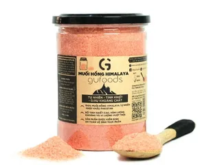 Muối hồng Himalaya dạng hạt mịn GUfoods Tự nhiên, Tinh khiết