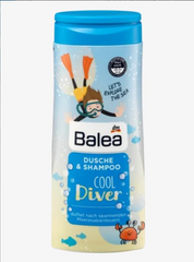 Sữa tắm gội Balea Dusche & Shampoo Cool Diver bé trai