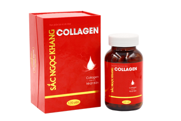 Viên uống trắng da Collagen 100% nguyên chất Sắc Ngọc Khang (120 viên)