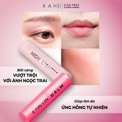 Cặp đôi sáp dưỡng make up Kahi High Lighter & Kahi Kisstin Balm