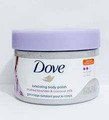 Tẩy tế bào chết Dove Crushed Lavender & Coconut Milk
