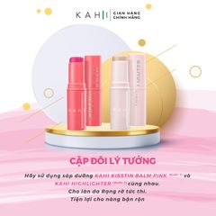 Combo 2 Sáp Dưỡng Ẩm, Bắt Sáng Chiết Xuất Ngọc Trai Kahi High Lighter