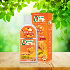 Dung dịch nha khoa Nutri Dentiz 250ml - Bảo vệ sức khỏe răng miệng, làm sạch tự nhiên, phù hợp cho mọi đối tượng.