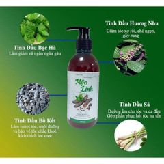 Bộ Tóc Mộc Linh - Giúp Chăm Sóc Tóc, Bảo Vệ Tóc, Hỗ Trợ Đen Tóc