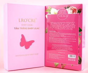 Tắm Trắng Lro'cre BaBy LiLac (Sét 3 gói) giúp da trắng hồng tươi trẻ