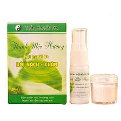 Xịt Khử Mùi Hôi Nách Chân Thanh Mộc Hương 10ml - Giải Pháp Hiệu Quả Ngăn Ngừa Mồ Hôi và Mùi Hôi Từ Nách, Lưu Hương Tươi Mát