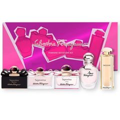 Bộ Quà Tặng Nước Hoa Nữ Salvatore Ferragamo 5 Chai x 5ml