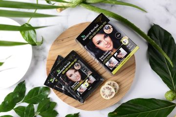 Dầu gội phủ bạc gội là đen tóc cấp tốc Herbal - Contra Cosmetics