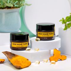 Kem Nghệ Tươi - Trắng Hồng - Mềm Mịn Wonmom 50 Gram