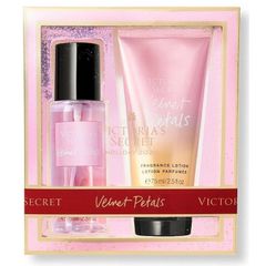 Set xịt thơm và dưỡng thể victoria secrect velvet petals 75ml