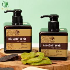 Dầu Gội Cốt Bồ Kết Wonmom Hỗ Trợ Sạch Gàu, Nuôi Dưỡng Tóc Đen Mượt