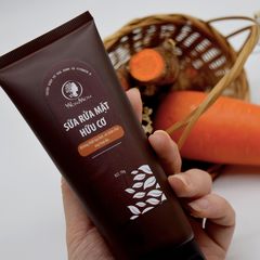 Sữa Rửa Mặt Hữu Cơ Hỗ Trợ Ngăn Ngừa Mụn, Sáng Da Wonmom 70g