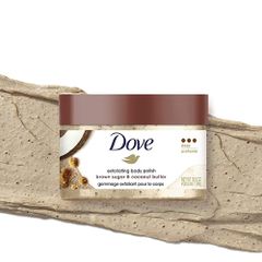 Tẩy Tế Bào Chết Dove Brown Sugar 298g Mỹ