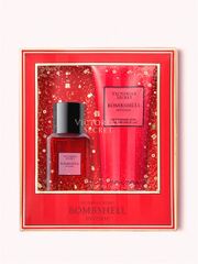 Gift Set victoria secret bombshell intense đỏ xịt thơm dưỡng thể